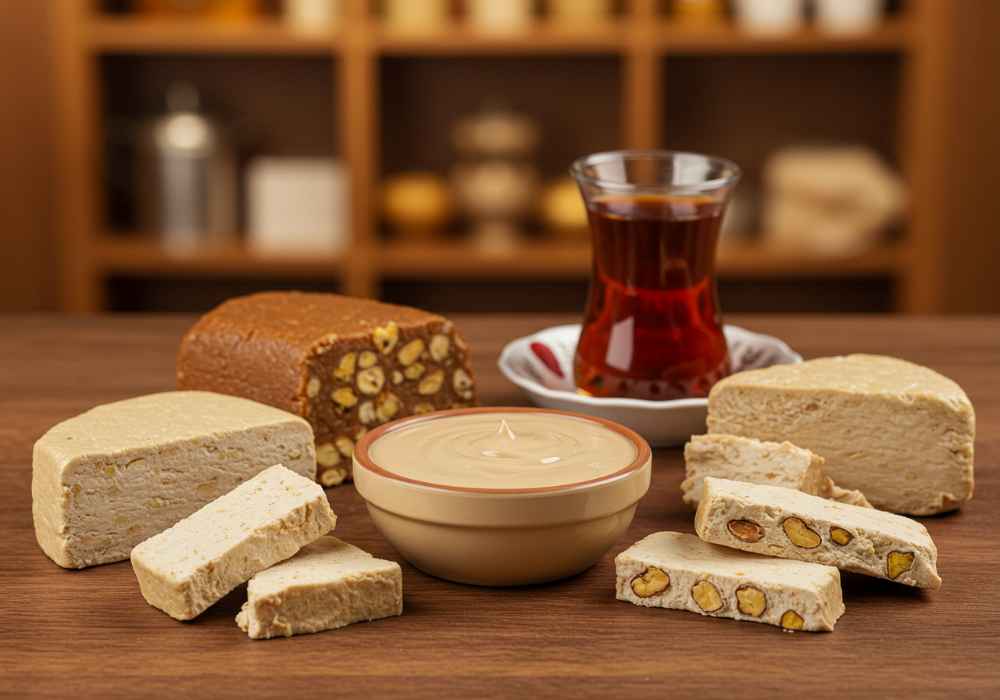 cookies on white ceramic plate beside white and blue floral ceramic mug on brown wooden table
